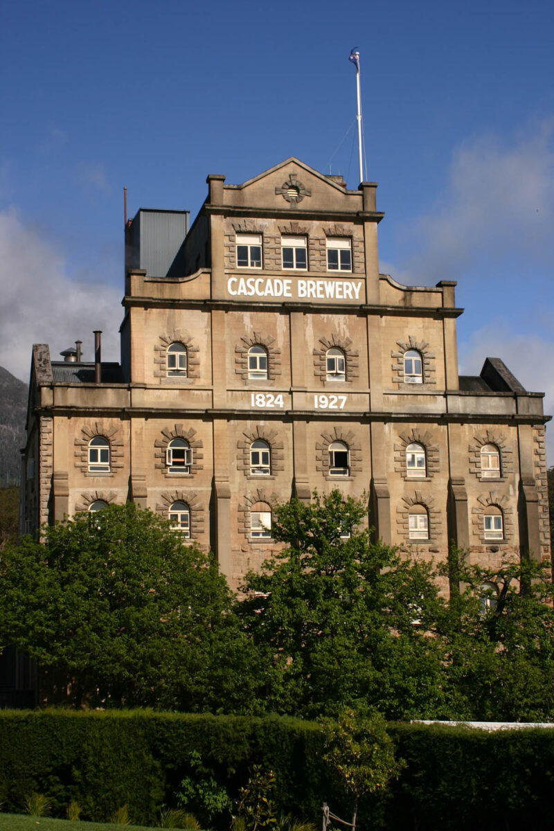 Things to do in hobart image of the facade of the cascade brewery